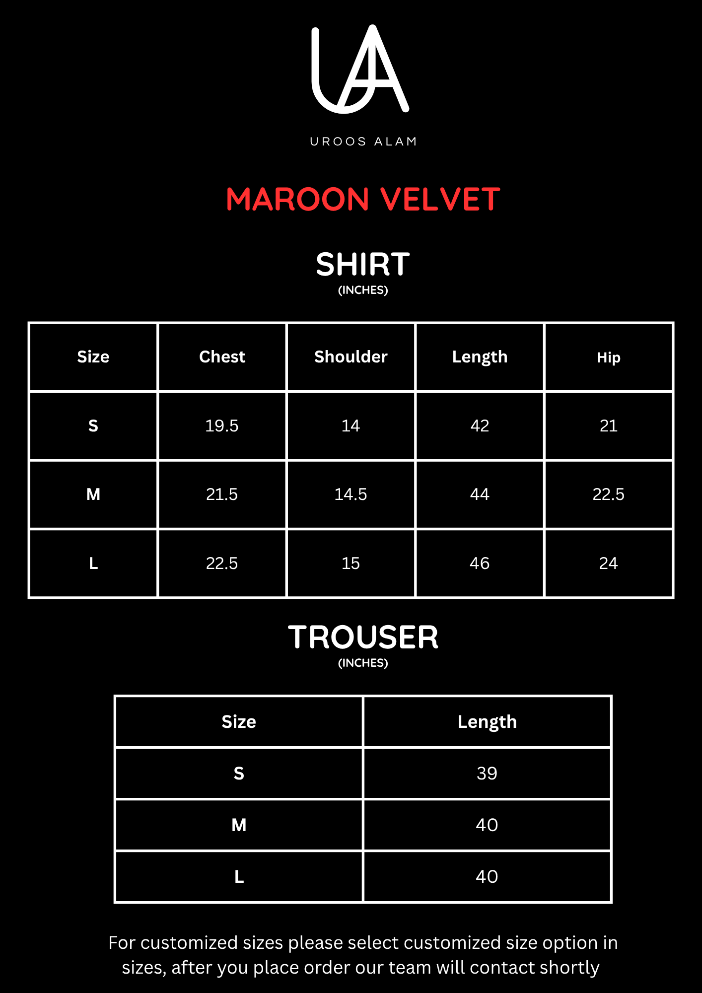 Deep Maroon Velvet ZFWE